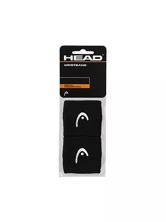 HEAD | Tennis Schweißbänder 2.5" | schwarz